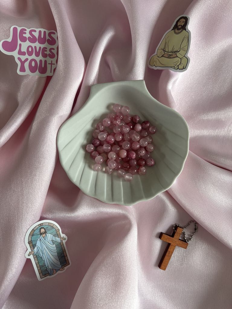 chapelet en perle naturel
