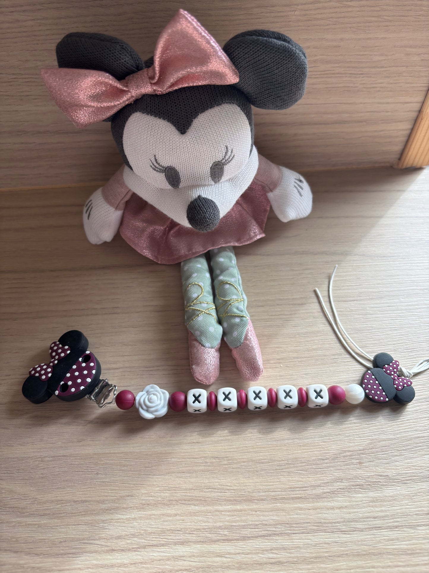 Attache tétine Minnie