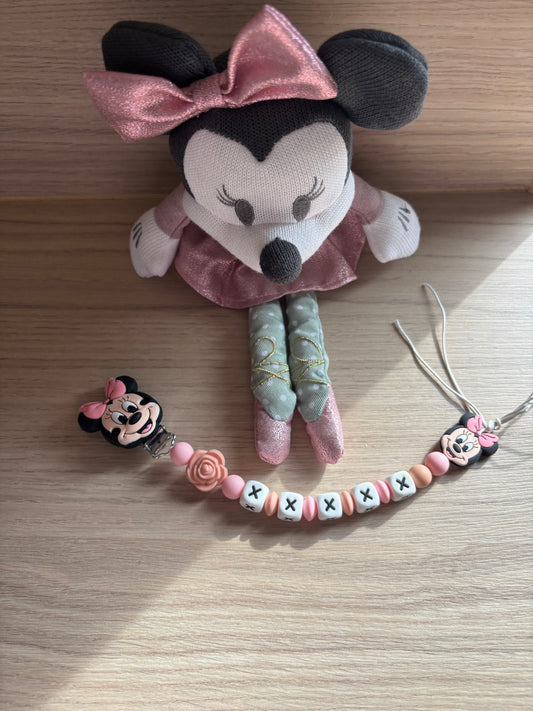 Attache tétine Minnie