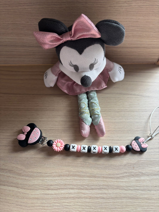 Attache tétine Minnie